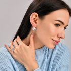 Срібний гарнітур з золотом