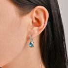 Срібний гарнітур з золотими накладками