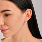 Срібний гарнітур з золотими накладками