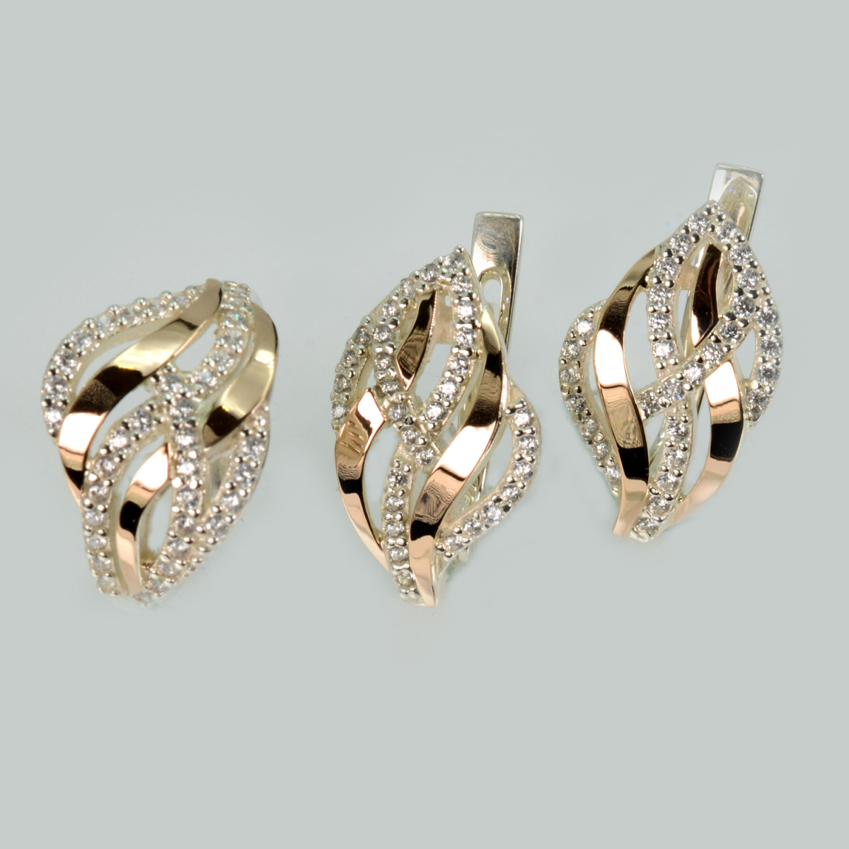 Серебряный комплект