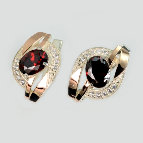 Серебряные серьги