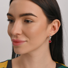 Серьги Сердце в руках