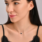 Срібна підвіска