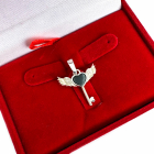 Срібна підвіска