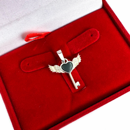 Срібна підвіска