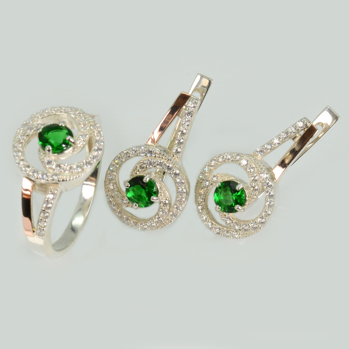 Серебряный набор