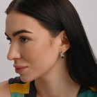 Срібні сережки