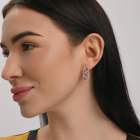 Срібні сережки