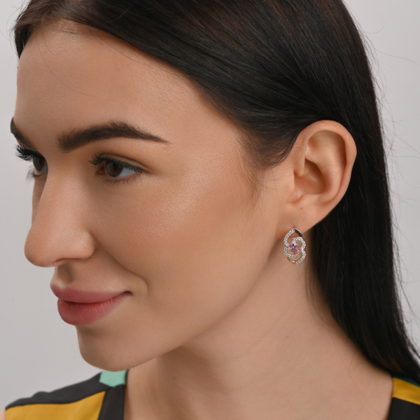 Срібні сережки