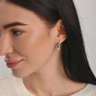 Сережки із срібла