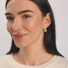 Набір із срібла з золотом