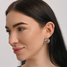 Срібні сережки