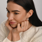 Срібний комплект з золотом