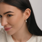 Срібний комплект з золотом