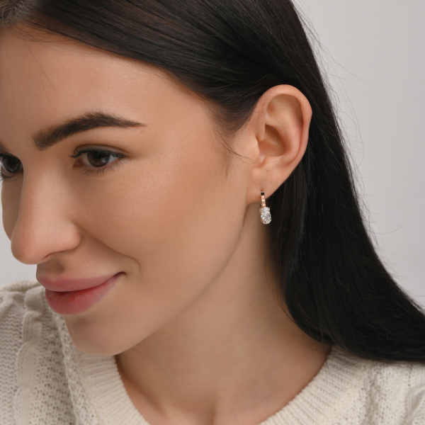 Срібний комплект з золотом