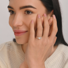 Срібний гарнітур з золотом