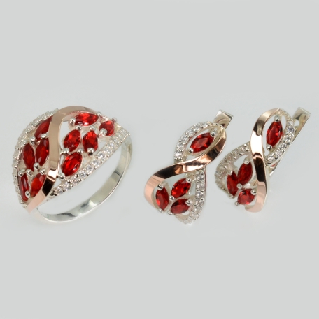 Серебряный набор