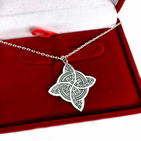 Срібна підвіска на ланцюжку 