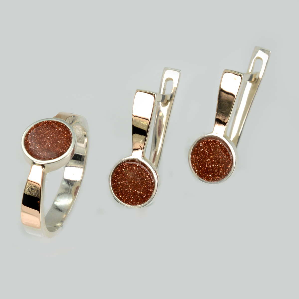 Срібний гарнітур