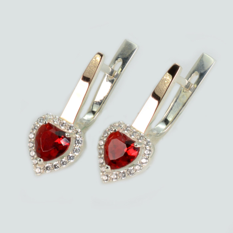 Серебряные серьги