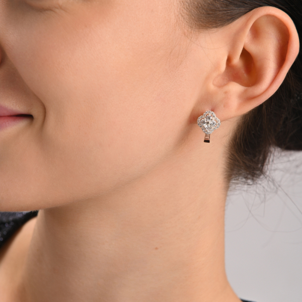 Серебряные серьги