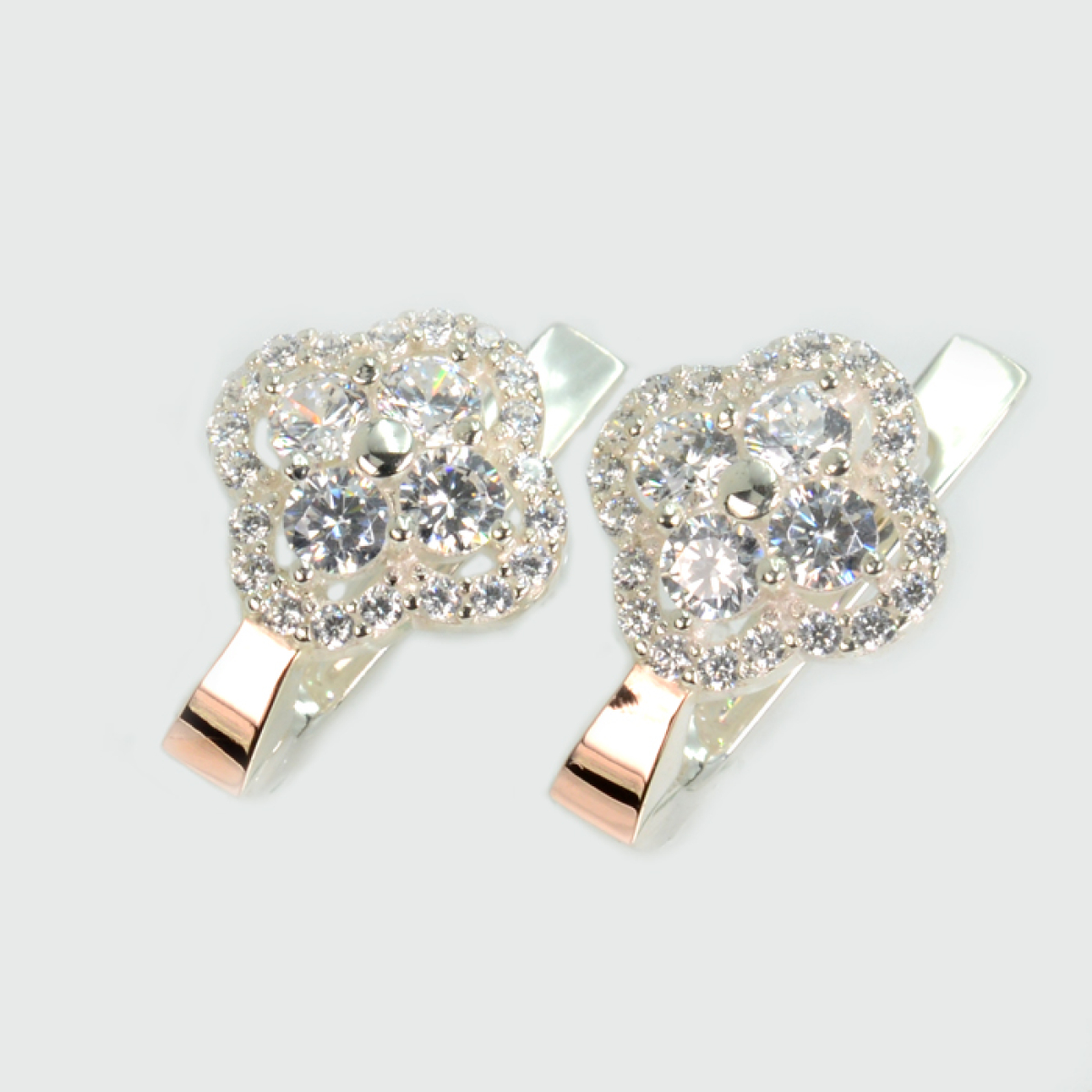 Серебряные серьги