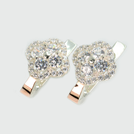 Срібні сережки