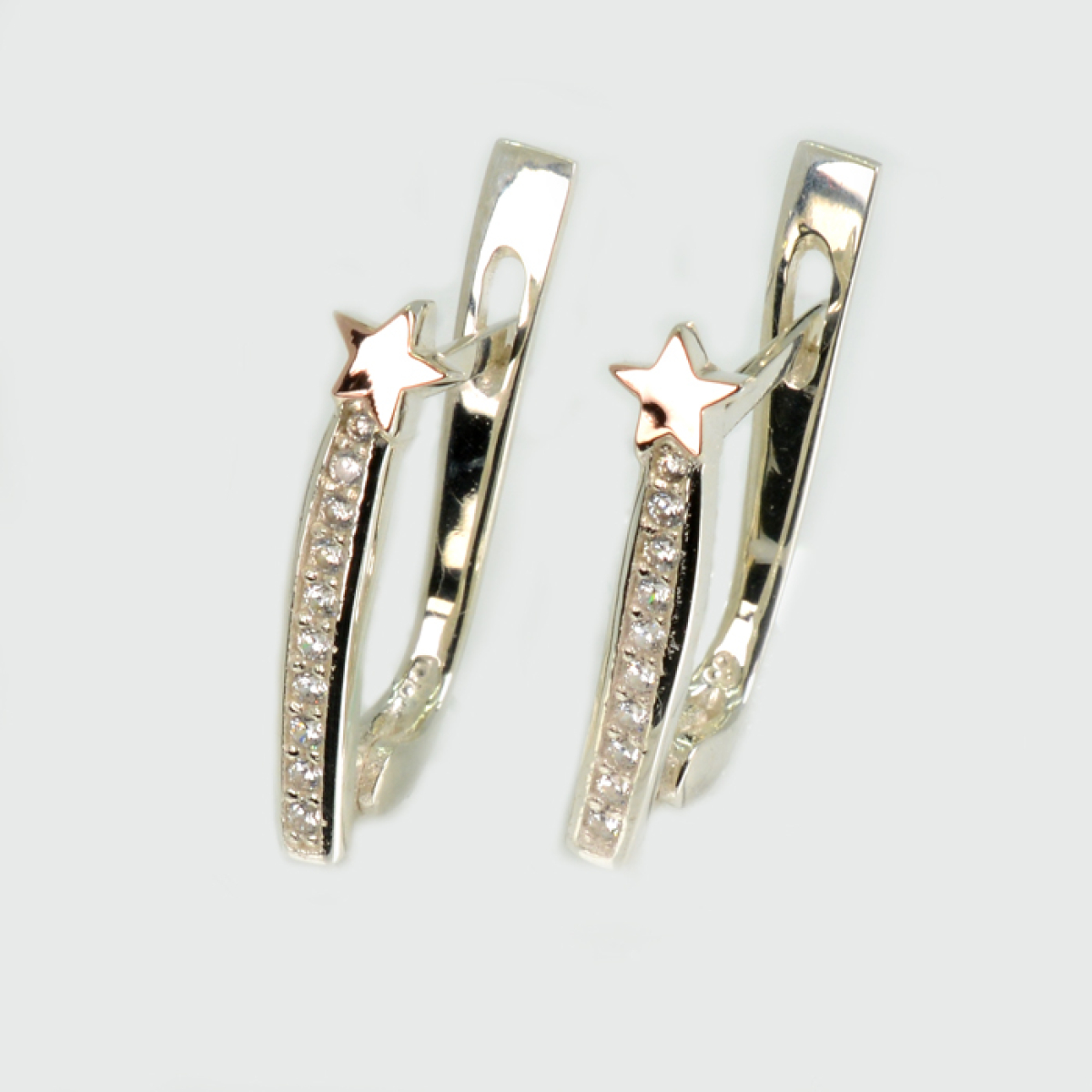 Серебряные серьги