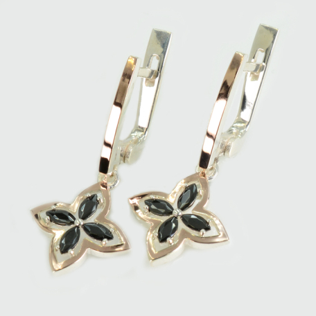 Срібні сережки