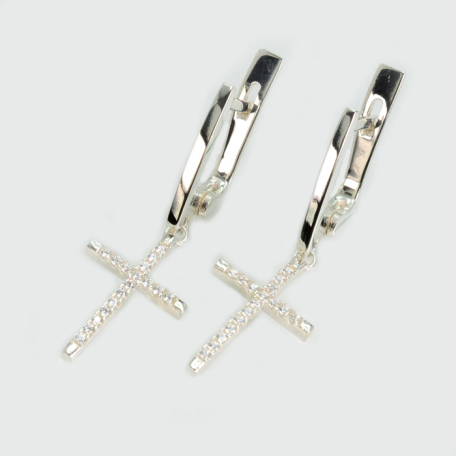 Серебряные серьги