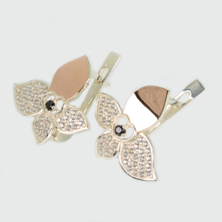 Серебряные серьги