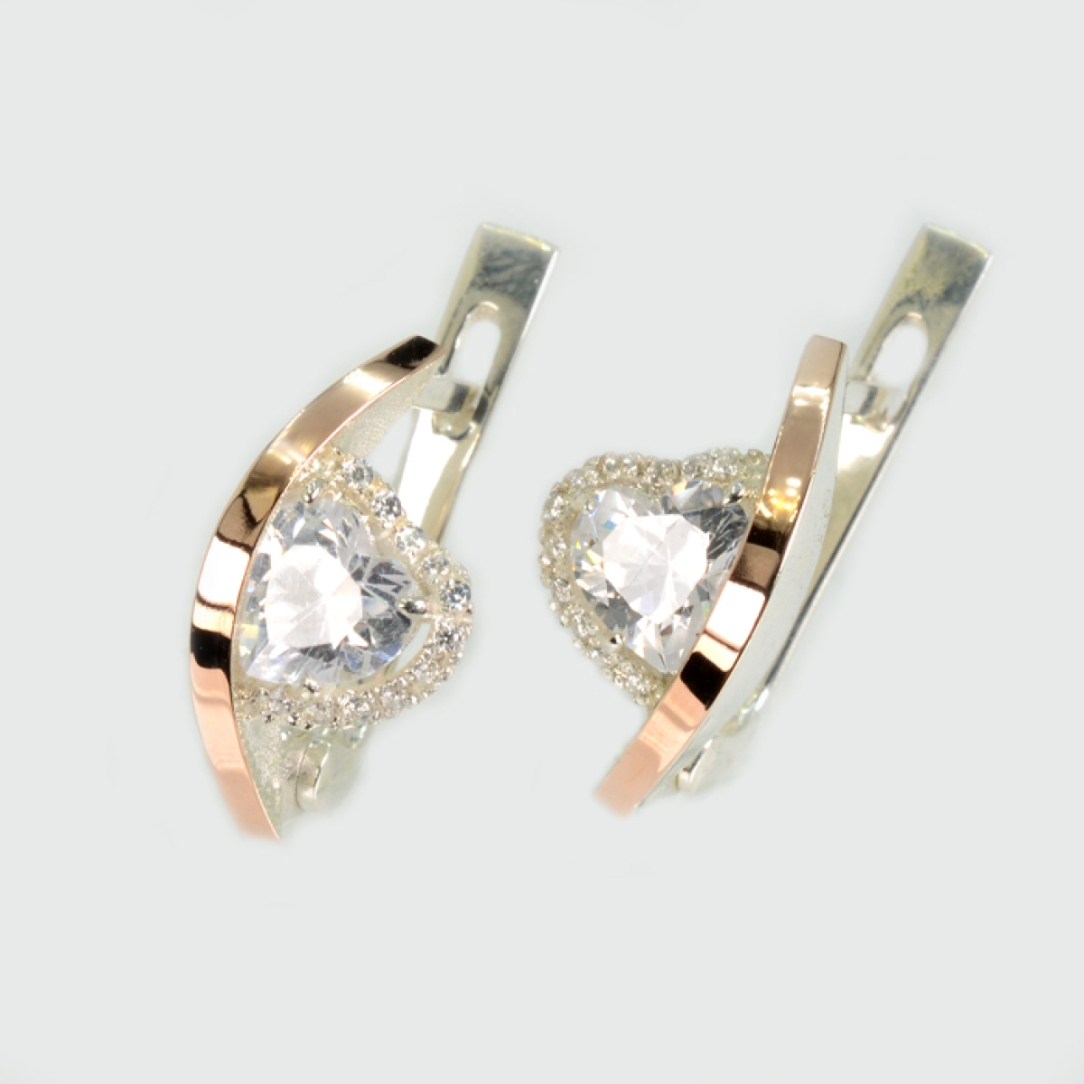 Срібні сережки