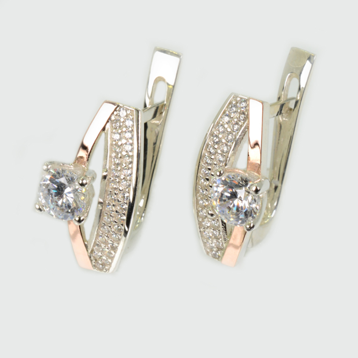 Срібні сережки