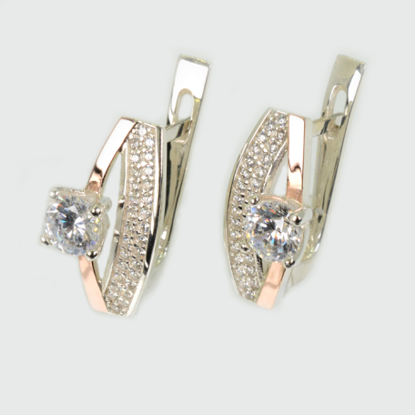 Срібні сережки