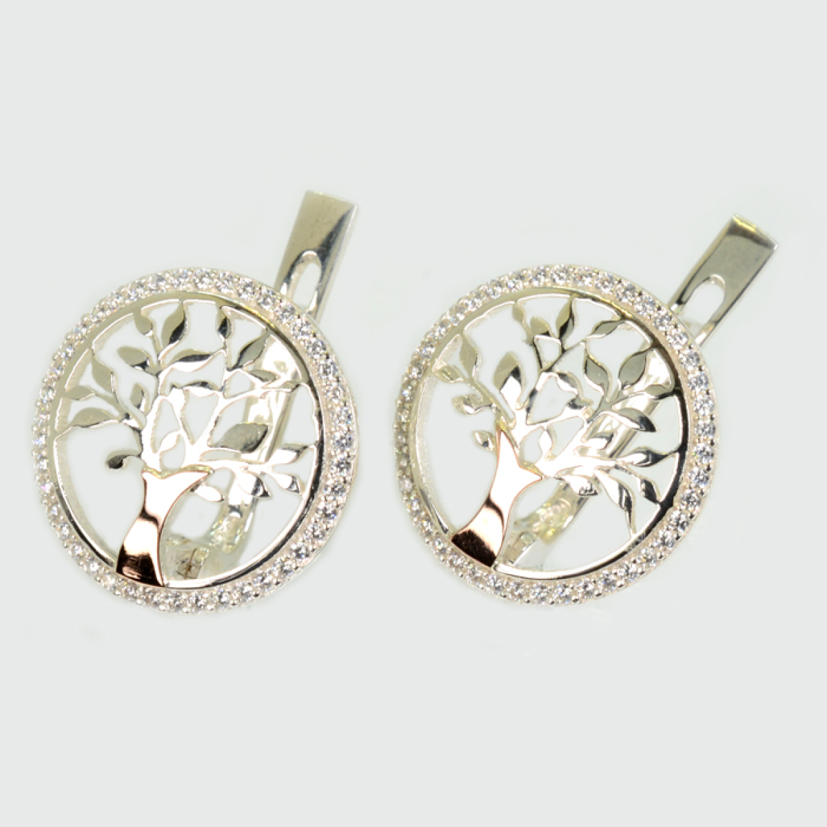 Серебряные серьги