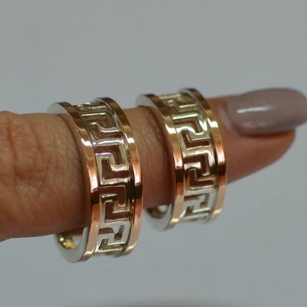 Пара обручок зі срібла