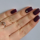 Срібна каблучка з золотими напайками