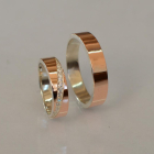 Пара срібних обручок