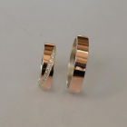 Пара срібних обручок