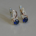 Кульчики із срібла та золота