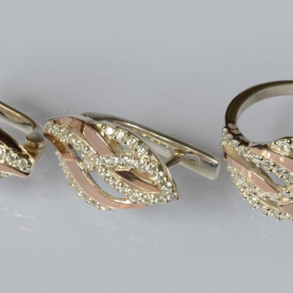 Серебряный комплект