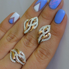 Серебряный комплект