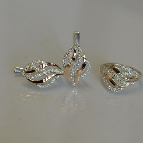 Серебряный комплект