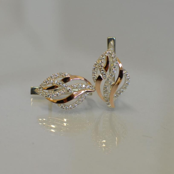 Серьги из серебра