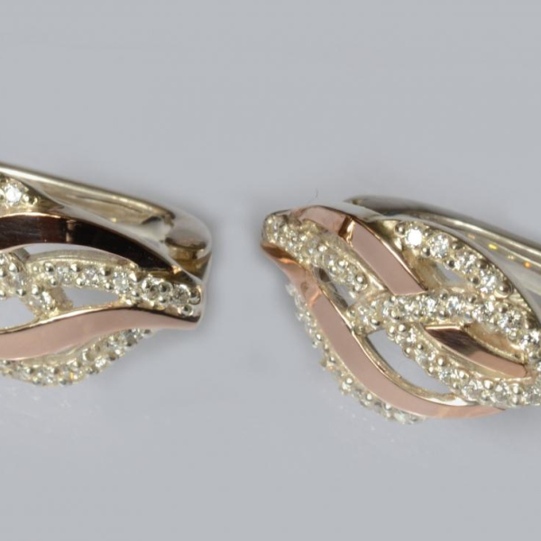 Серьги из серебра