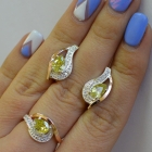 Гарнітур із срібла