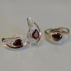 Гарнітур із срібла