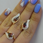 Гарнітур із срібла