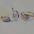 Гарнітур із срібла