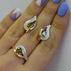 Гарнітур із срібла